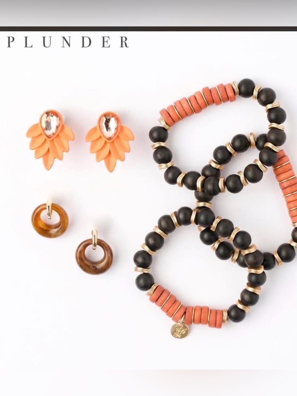 Plunder Design October 2023 Posse Set Earrings Bracelet Stack